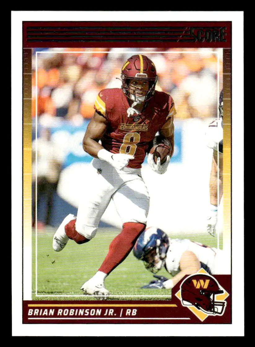 2024 Score #283 Brian Robinson Jr. - Football Card Single