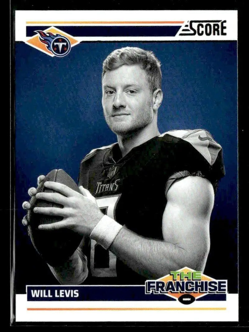 2024 Score #31 Will Levis The Franchise - Football Card Single