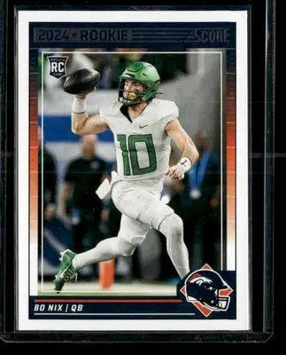 2024 Score #332 Bo Nix - Football Card Single