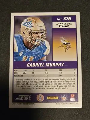 2024 Score #376 Gabriel Murphy Green - Football Card Single