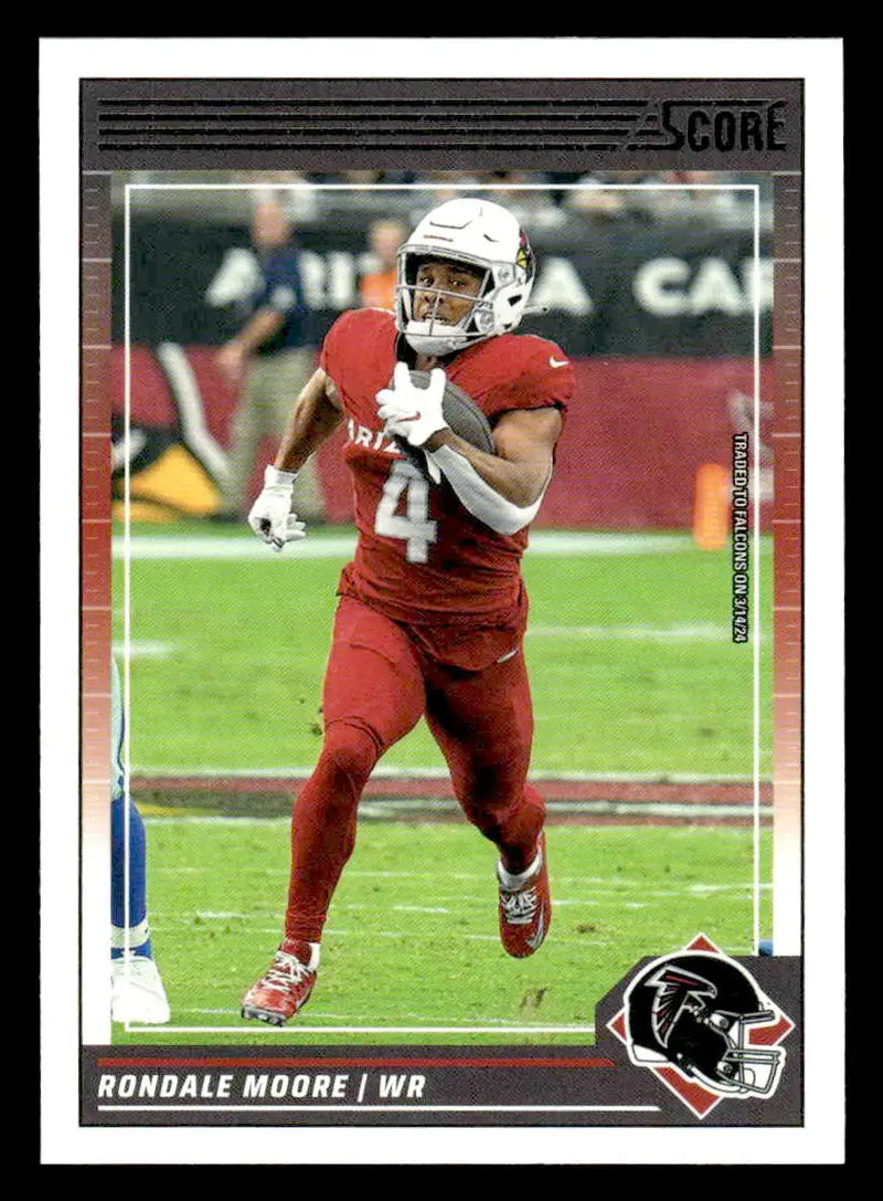 2024 Score #4 Rondale Moore - Football Card Single