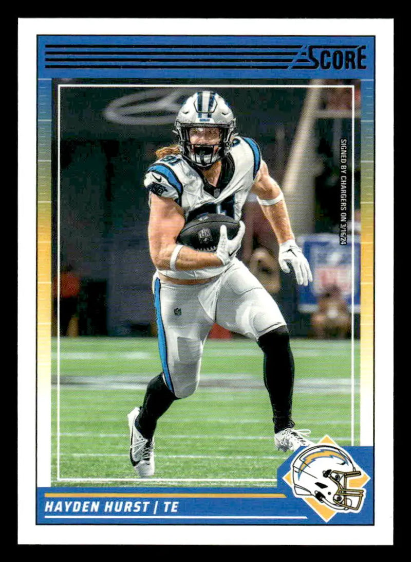 2024 Score #40 Hayden Hurst - Football Card Single