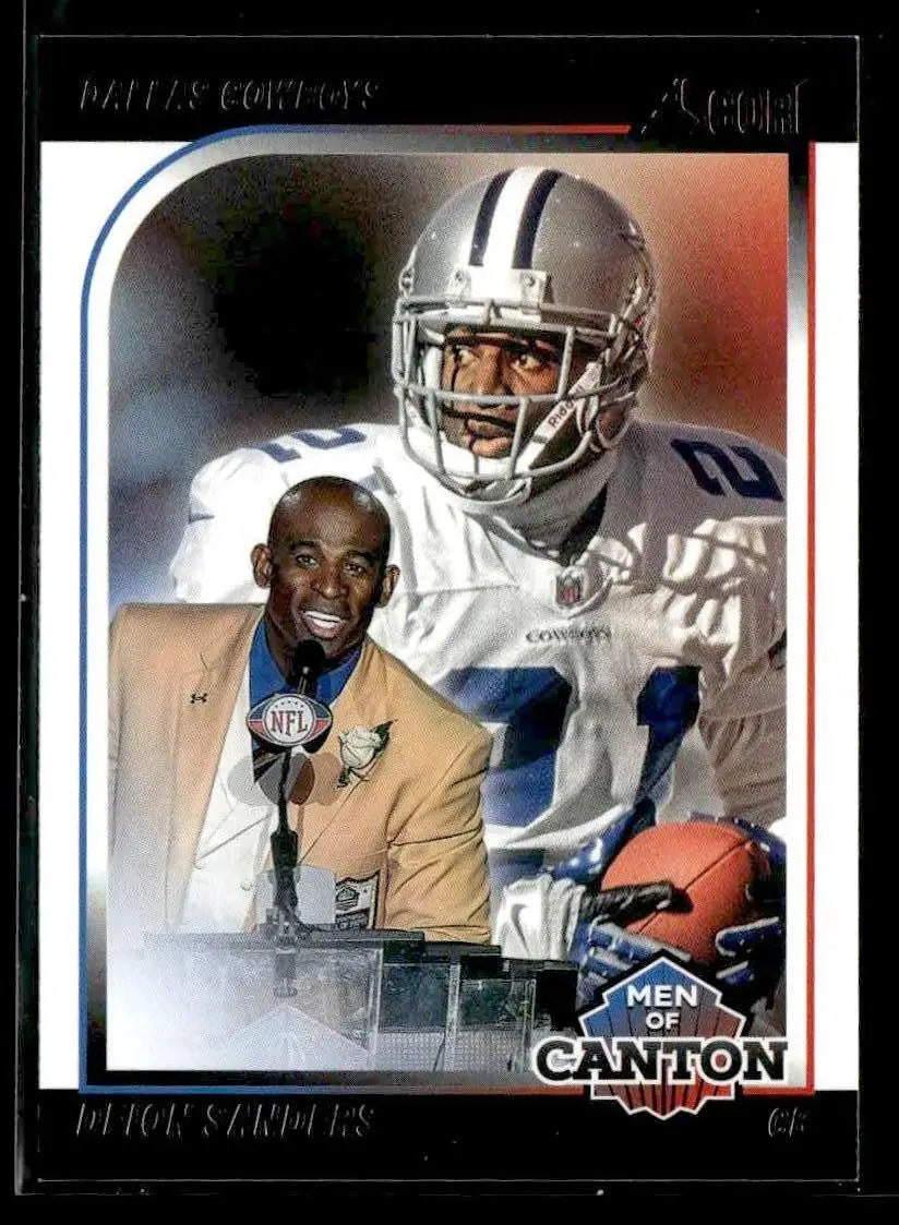 2024 Score #5 Deion Sanders Men of Canton - Football Card Single