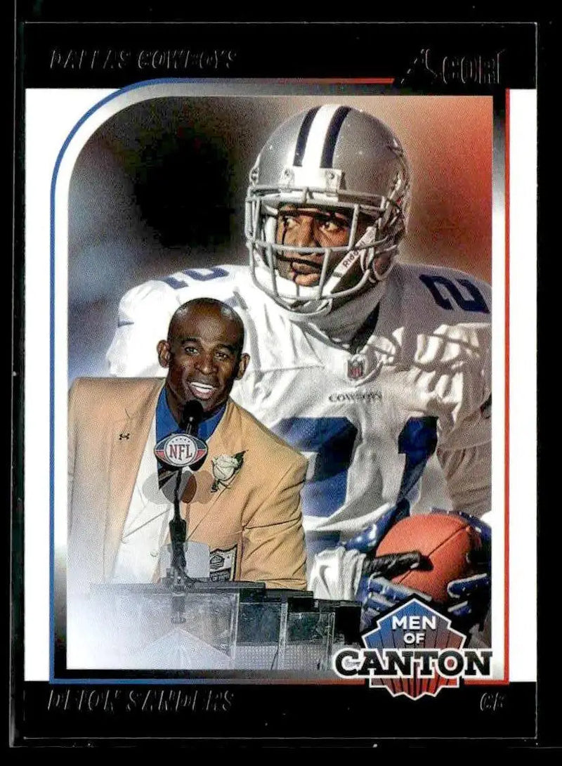 2024 Score #5 Deion Sanders Men of Canton - Football Card Single