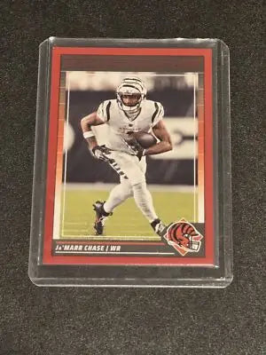 2024 Score #56 Ja’Marr Chase Red - Football Card Single