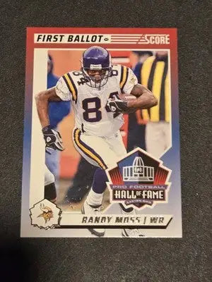 2024 Score #6 Randy Moss First Ballot - Football Card Single