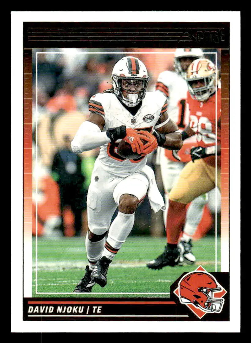 2024 Score #70 David Njoku - Football Card Single