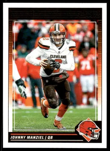 Original gloss Johnny Manziel football card 2024 Score NM-MT Browns ID:75594