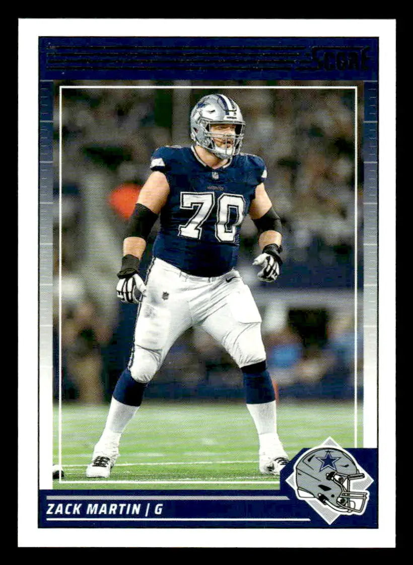 2024 Score #75 Zack Martin - Football Card Single