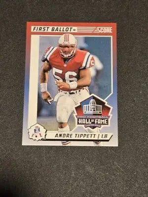 2024 Score #8 Andre Tippett First Ballot - Football Card Single