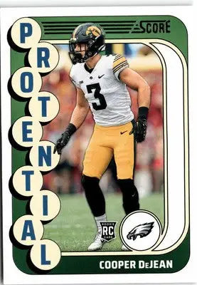 2024 Score #8 Cooper DeJean Protential - Football Card Single