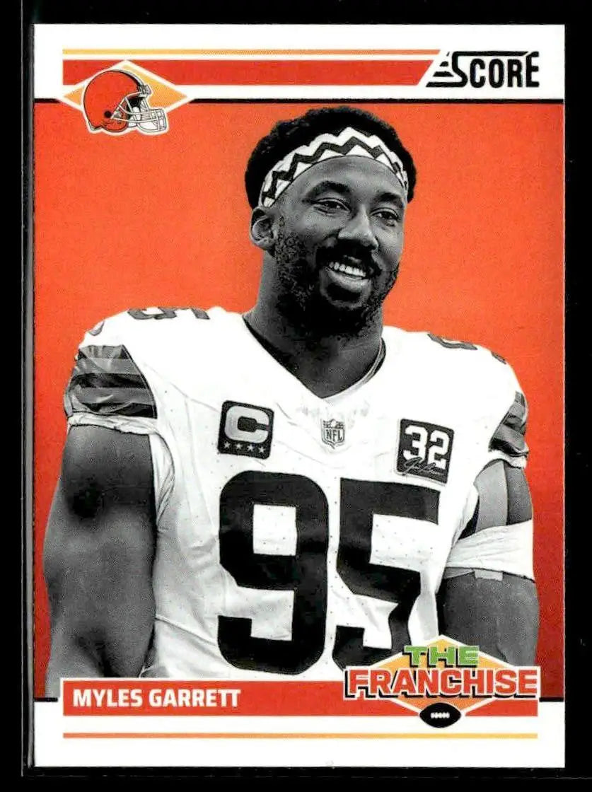 2024 Score #8 Myles Garrett The Franchise - Football Card Single