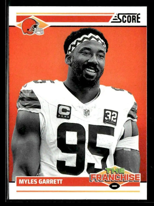 2024 Score #8 Myles Garrett The Franchise - Football Card Single