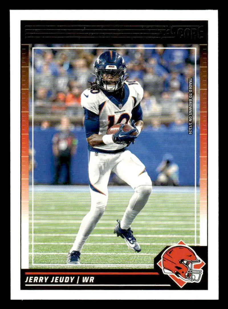 2024 Score #86 Jerry Jeudy - Football Card Single