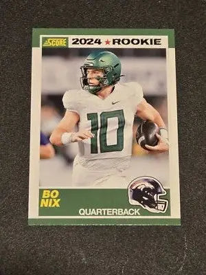 2024 Score #9 Bo Nix 35th Anniversary Rookies - Football Card Single