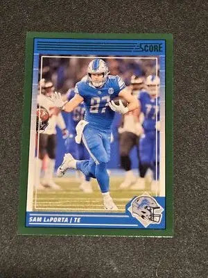 2024 Score #95 Sam LaPorta Green - Football Card Single