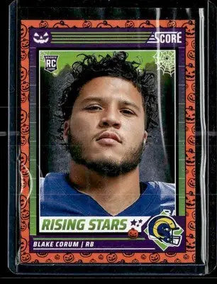 2024 Score-A-Treat #3 Blake Corum A-Treat - Rising Stars Orange Pumpkin - Football Card Single