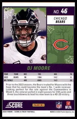 2024 Score-A-Treat Base DJ Moore Chicago Bears 46 - Football Card Single
