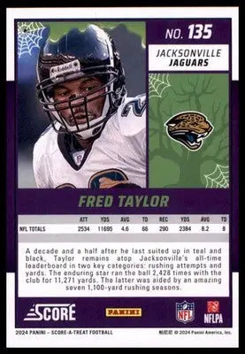 2024 Score-A-Treat Base Fred Taylor Jacksonville Jaguars 135 - Football Card Single