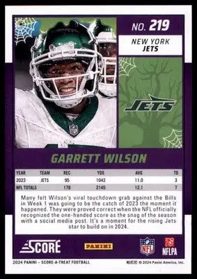 2024 Score-A-Treat Base Garrett Wilson New York Jets 219 - Football Card Single