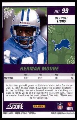 2024 Score-A-Treat Base Herman Moore Detroit Lions 99 - Football Card Single
