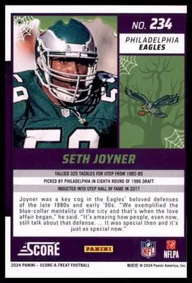 2024 Score-A-Treat Base Seth Joyner Philadelphia Eagles 234 - Football Card Single