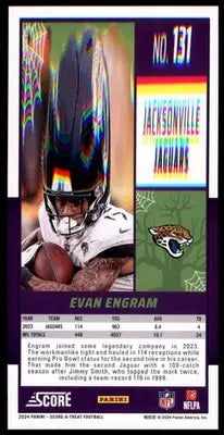 2024 Score-A-Treat - Green Bats Base Evan Engram Jacksonville Jaguars 131 - Football Card Single