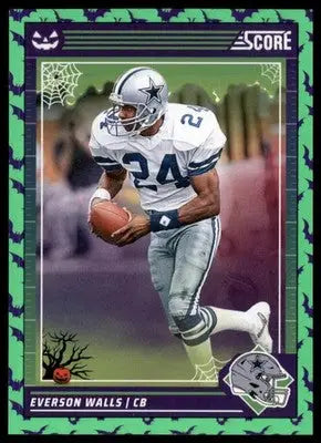 2024 Score-A-Treat - Green Bats Base Everson Walls Dallas Cowboys 81