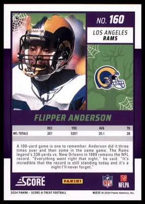 2024 Score-A-Treat - Green Bats Base Flipper Anderson Los Angeles Rams 160 - Football Card Single