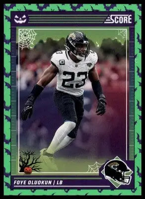 2024 Score-A-Treat - Green Bats Base Foye Oluokun Jacksonville Jaguars 129 - Football Card Single