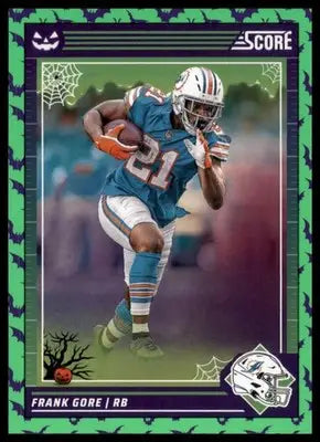 2024 Score-A-Treat - Green Bats Base Frank Gore Miami Dolphins 180 - Football Card Single