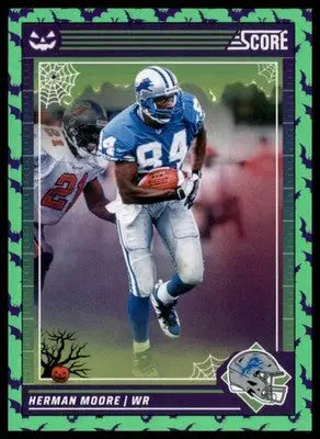 2024 Score-A-Treat - Green Bats Base Herman Moore Detroit Lions 99 - Football Card Single