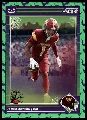 2024 Score-A-Treat - Green Bats Base Jahan Dotson Washington Commanders 284 - Football Card Single
