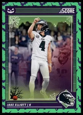2024 Score-A-Treat - Green Bats Base Jake Elliott Philadelphia Eagles 231 - Football Card Single