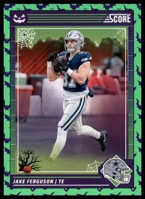2024 Score-A-Treat - Green Bats Base Jake Ferguson Dallas Cowboys 76 - Football Card Single