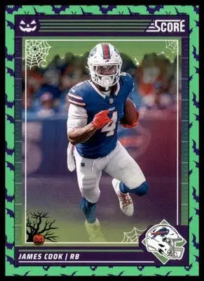 2024 Score-A-Treat - Green Bats Base James Cook Buffalo Bills 29 - Football Card Single