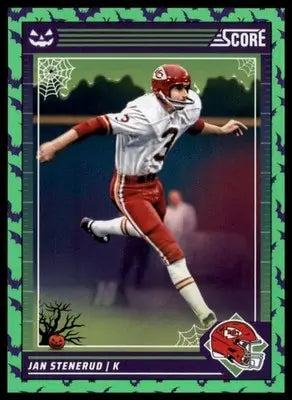 2024 Score-A-Treat - Green Bats Base Jan Stenerud Kansas City Chiefs 143 - Football Card Single