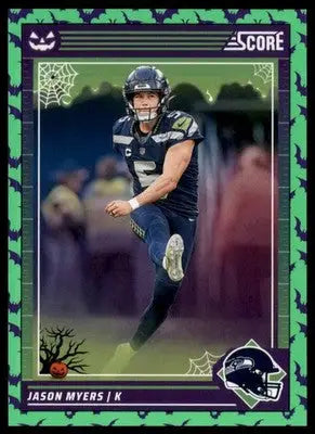 2024 Score-A-Treat - Green Bats Base Jason Myers Seattle Seahawks 259 - Football Card Single