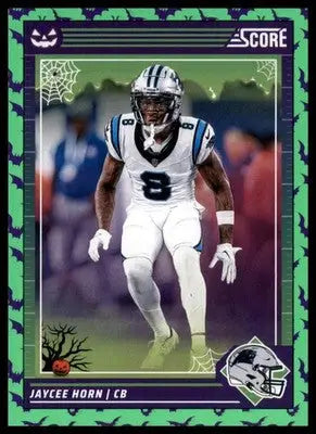 2024 Score-A-Treat - Green Bats Base Jaycee Horn Carolina Panthers 42 - Football Card Single
