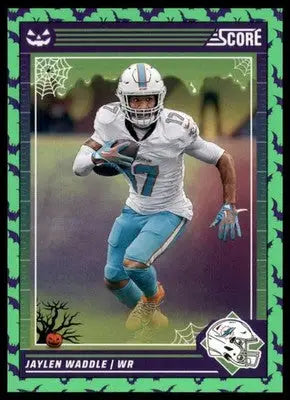 2024 Score-A-Treat - Green Bats Base Jaylen Waddle Miami Dolphins 177 - Football Card Single