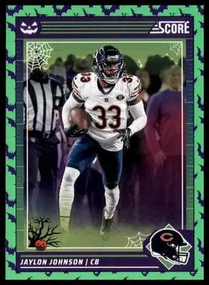 2024 Score-A-Treat - Green Bats Base Jaylon Johnson Chicago Bears 50 - Football Card Single