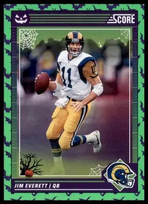 2024 Score-A-Treat - Green Bats Base Jim Everett Los Angeles Rams 162 - Football Card Single