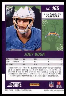 2024 Score-A-Treat - Green Bats Base Joey Bosa Los Angeles Chargers 165 - Football Card Single