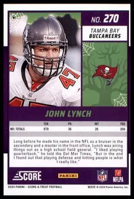 2024 Score-A-Treat - Green Bats Base John Lynch Tampa Bay Buccaneers 270 - Football Card Single