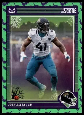 2024 Score-A-Treat - Green Bats Base Josh Allen Jacksonville Jaguars 130 - Football Card Single