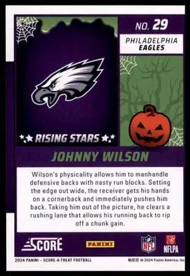 2024 Score-A-Treat - Rising Stars Base Johnny Wilson Miami Dolphins 29