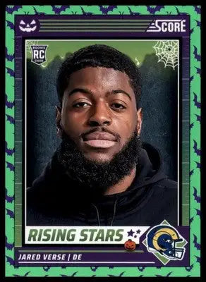 2024 Score-A-Treat - Rising Stars Green Bats Jared Verse Los Angeles Rams 23 - Football Card Single