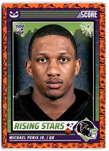 2024 Score-A-Treat Rising Stars Orange Pumpkin #39 Michael Penix Jr. NM-MT Falco - Football Card Single