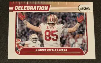 2024 Score #C-GKE George Kittle Celebration - Football Card Single