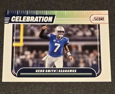 2024 Score #C-GSH Geno Smith Celebration Red - Football Card Single